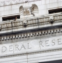 grey federal reserve building from outside at day time