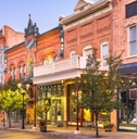 Provo Utah USA downtown on center street