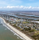 Isle of Palms North Carolina aerial view