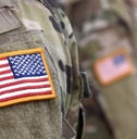 us military personals standing in queue 
