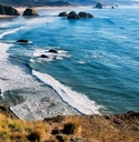 breathtaking Oregon coast and its beach.