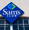 sam's club logo at front gate