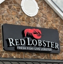 red lobster sign board outside restaurant