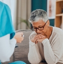 anxious and worried about health