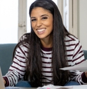 woman paying bills online