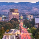 boise idaho busy streets