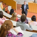 students at the lecture hall