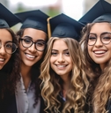 graduate college student at university