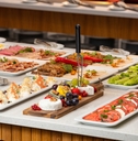 hotel breakfast buffet