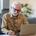 man with paperwork