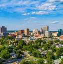 downtown winston-salem north carolina skyline