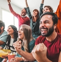 watching soccer world cup