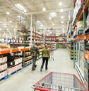 champagne aisle in costco store