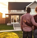 happy homeowners