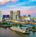 new orleans louisiana downtown skyline