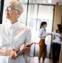 senior female career professional