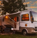 sunset at rv park