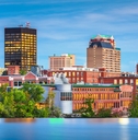 New Hampshire Skyline from Merrimack River