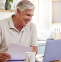 elderly male investor