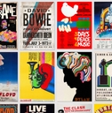 vintage music concert posters