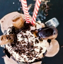 chocolate milkshake dessert 