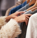 shopping for clothes in boutique