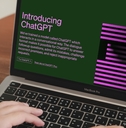 chatbot on laptop computer