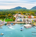 Bar Harbor Maine during day time