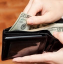money in the wallet