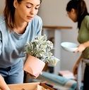 friends packing their belongings