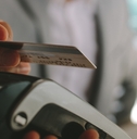 paying with contactless credit card