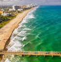 aerial of fort lauderdale florida