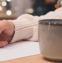 writing in notebook