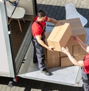 male movers unloading 