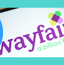 Wayfair on phone screen