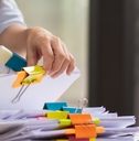 pile of important documents 