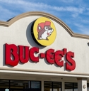 Buc-ee&#x27;s sign on the building