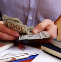 Counting money for mortgage