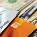 Credit cards and dollars