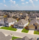 Happy neighborhood in Texas