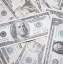 american cash banknotes money