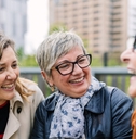 retired women laughing