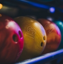 A set of bowling balls