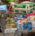 Shopping carts loaded