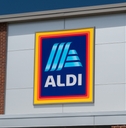 Aldi Supermarket and Trademark Logo 