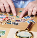 collection of postage stamps
