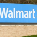 Monroe Walmart roadside store sign