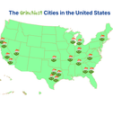 Grinichiest Cities in the U.S.