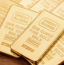 One ounce gold bars