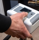 radon test setup